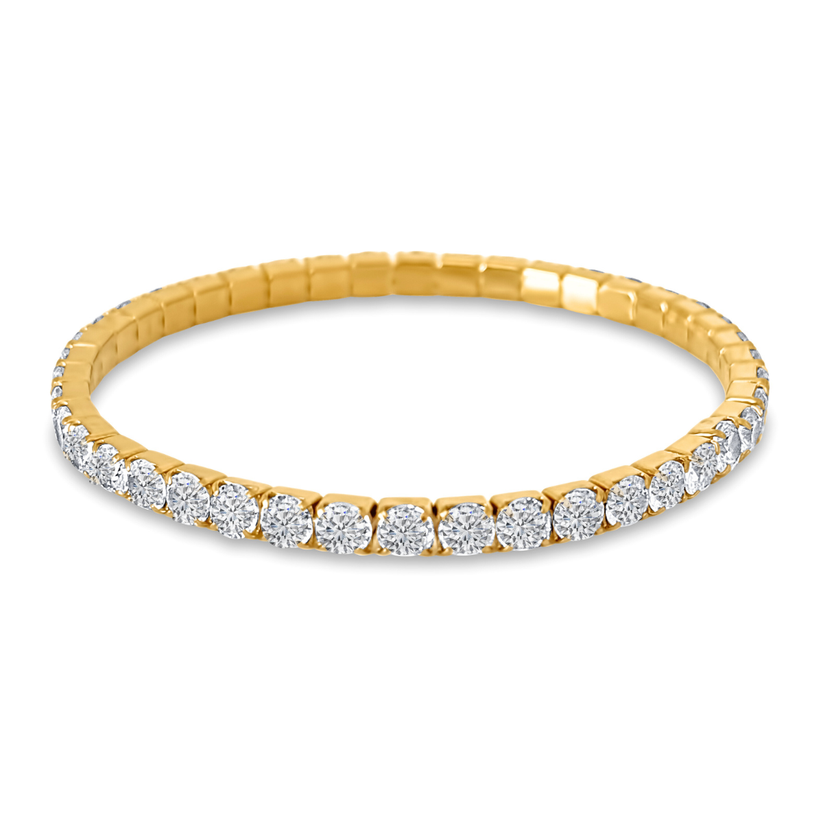 Ezra Gold Tennis Bracelet