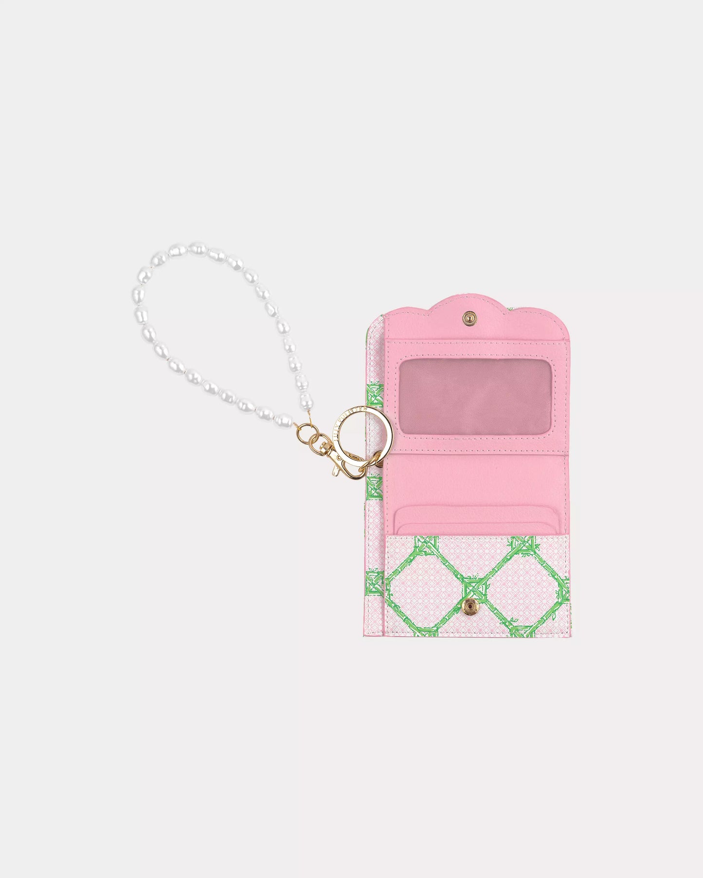 Butterfly Trellis Snap Card Case