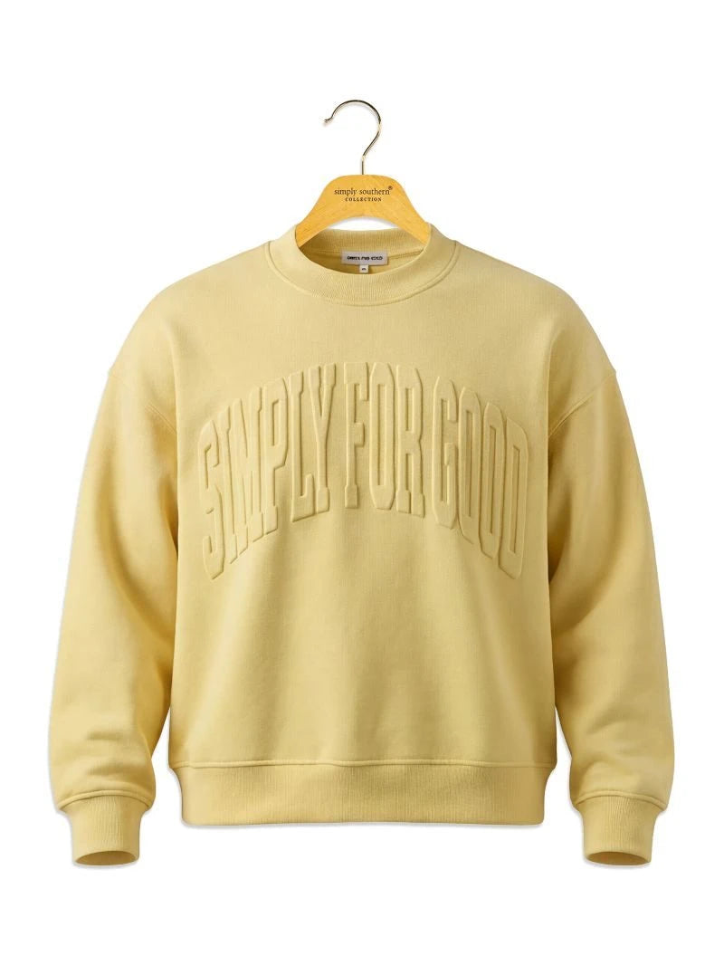 Simply Oversized Yellow For Good