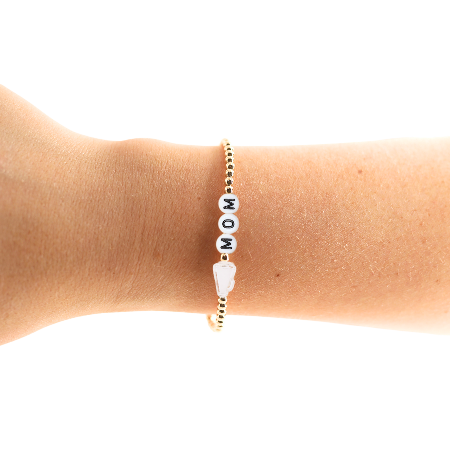 Cheer Mom Bracelet: Standard 6.75 / Gold