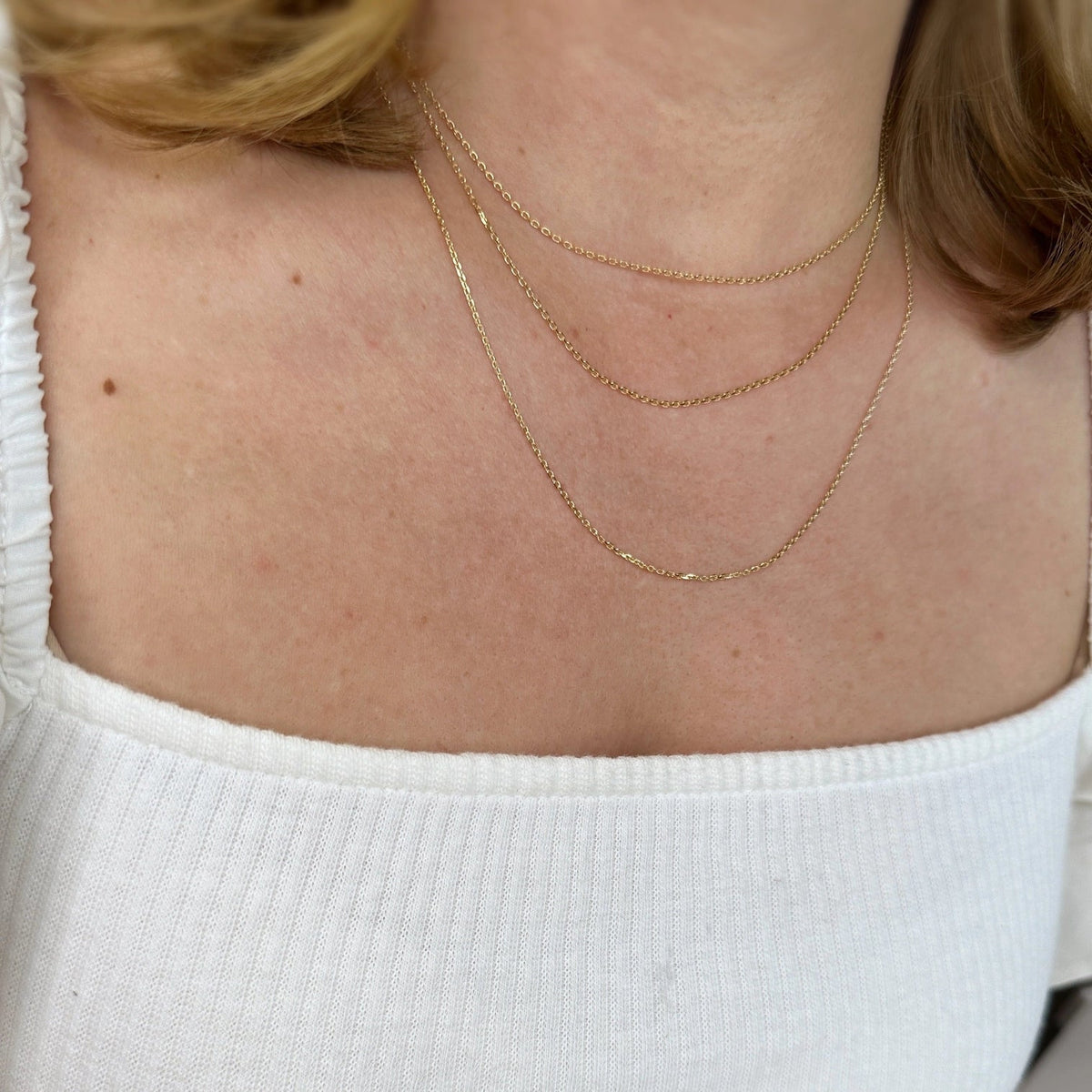 0.9mm Link Chain GF - She Chester