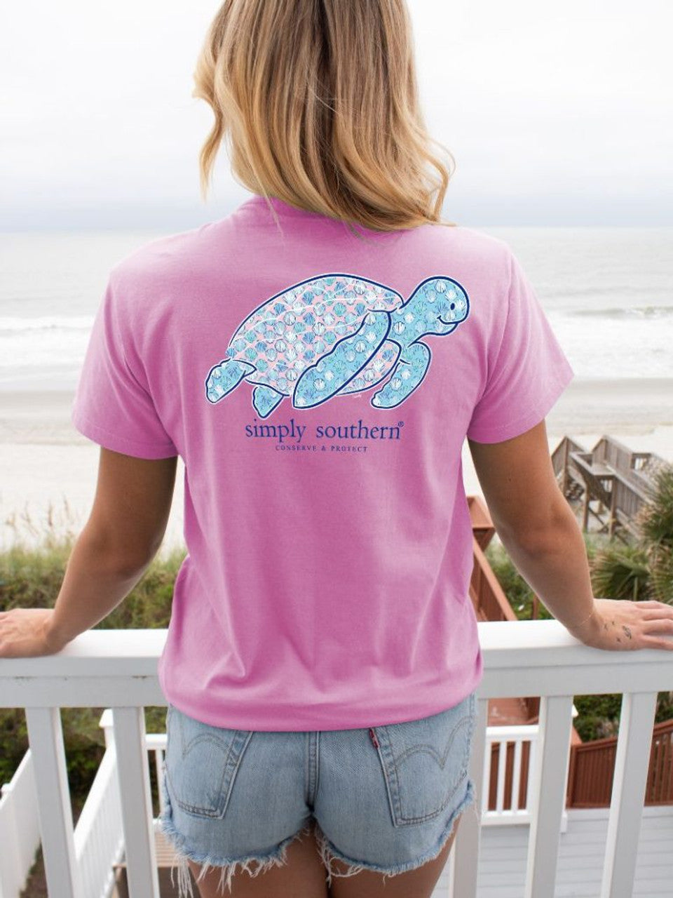 Shell Preppy Turtle Track Short Sleeve -