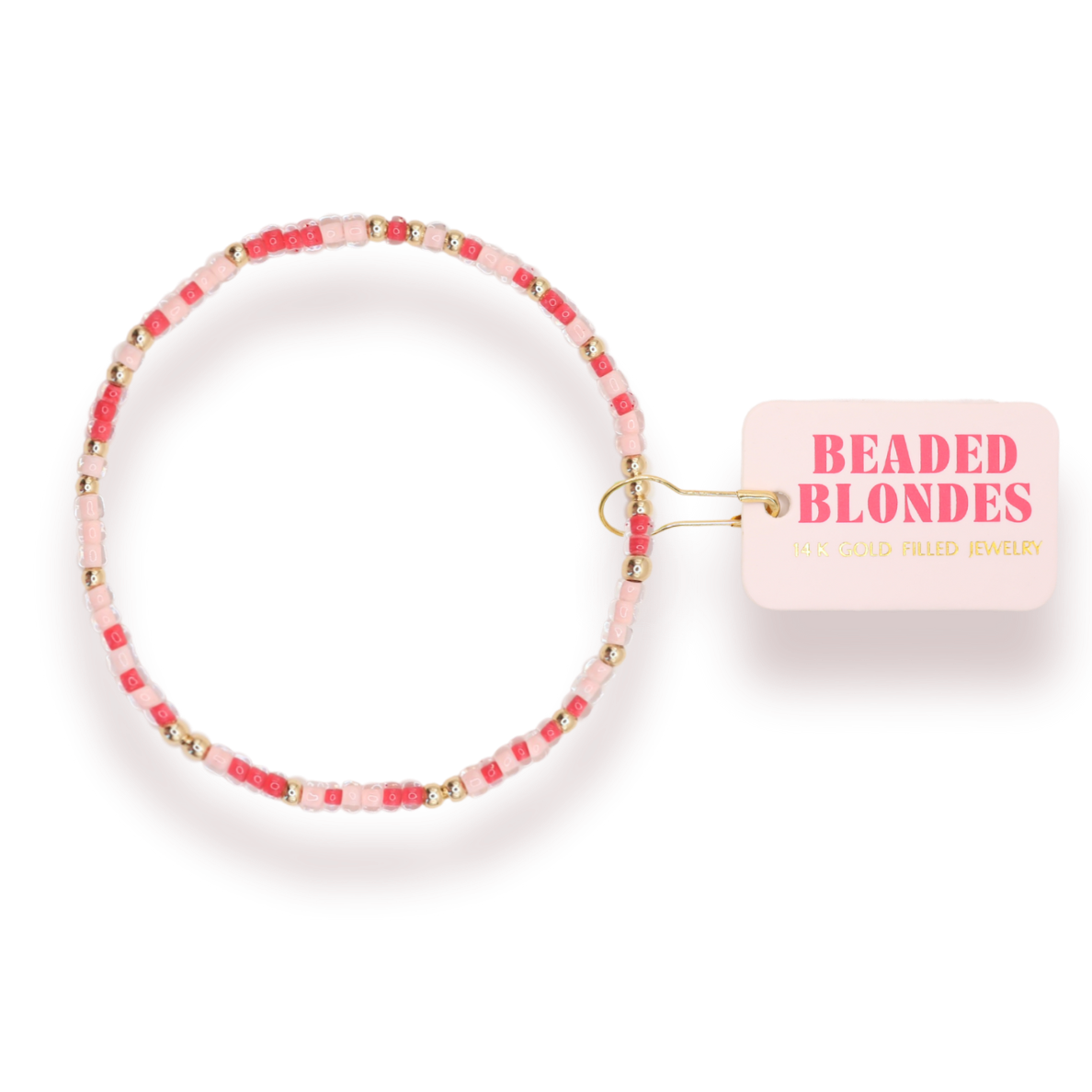 Alpha Omicron Pi Sprinkle Bracelet: Standard 6.75 inch