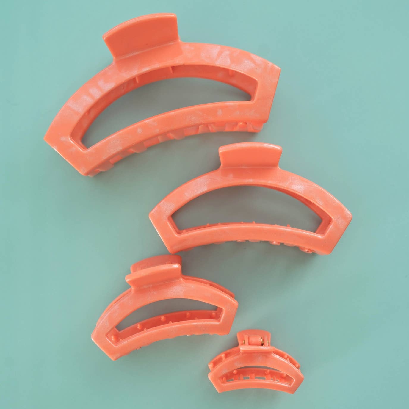 Open Hair Clip | Small | Dreamsicle