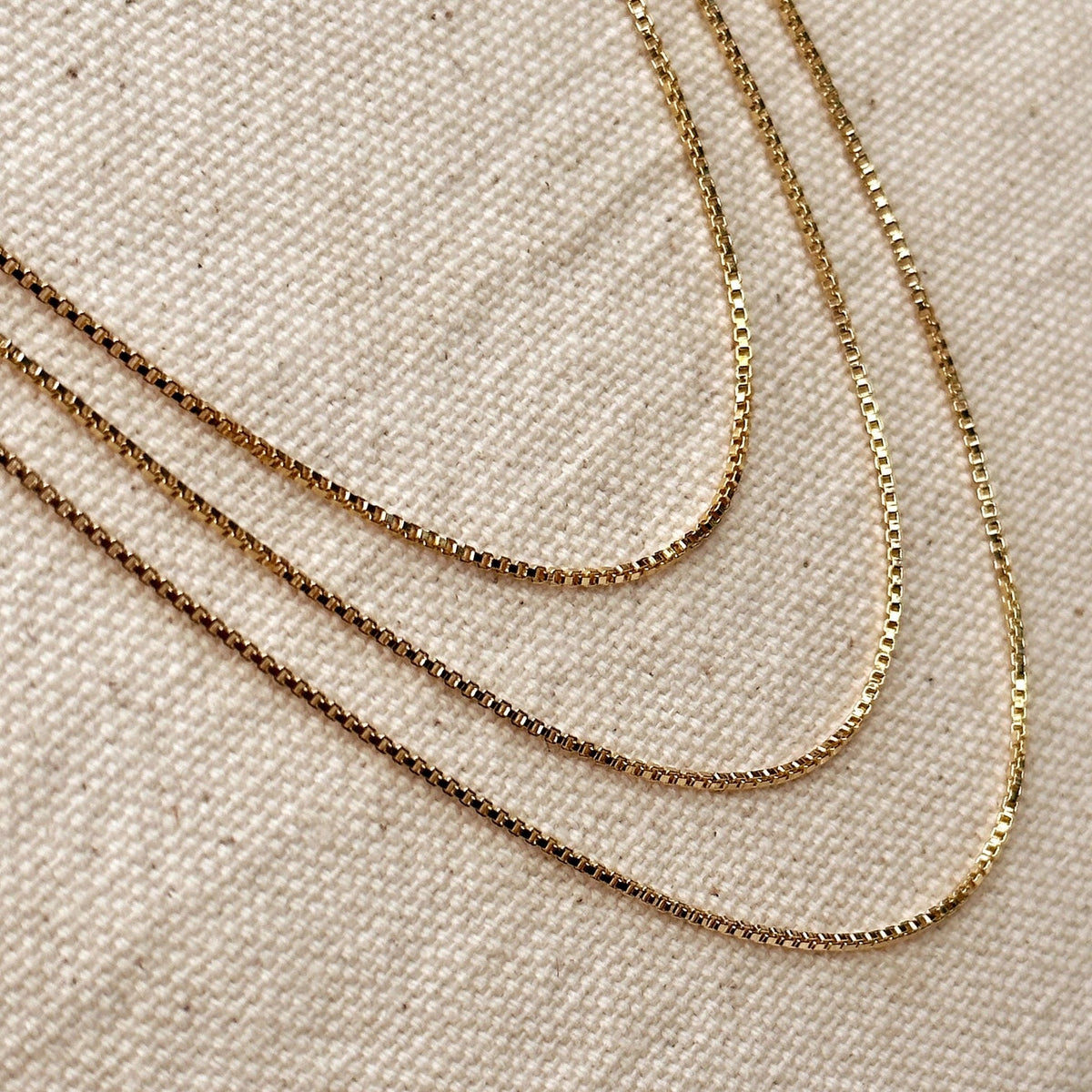 1mm Box Chain - She Chester