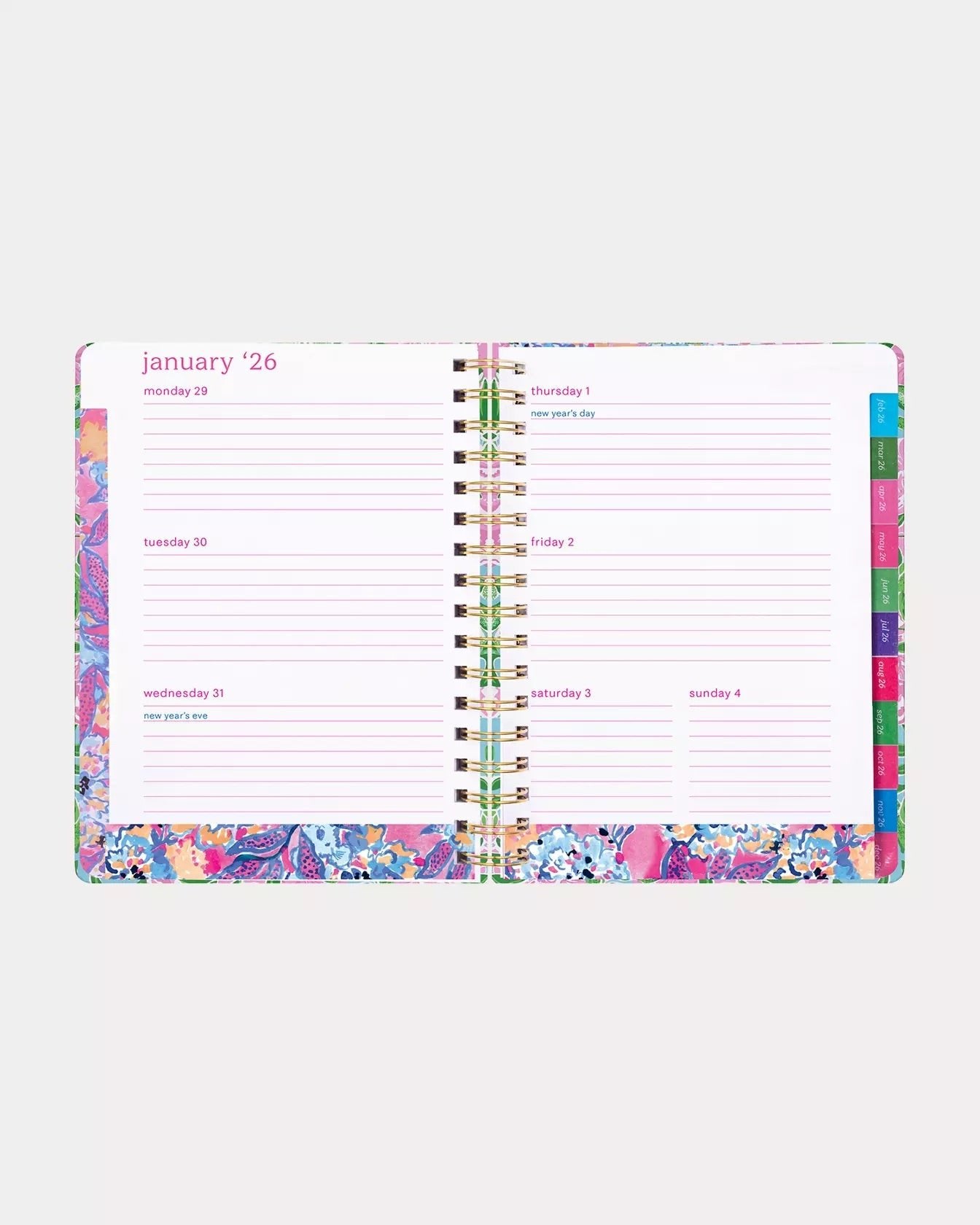 2025 - 2026 17 Month Jumbo Agenda - She Chester