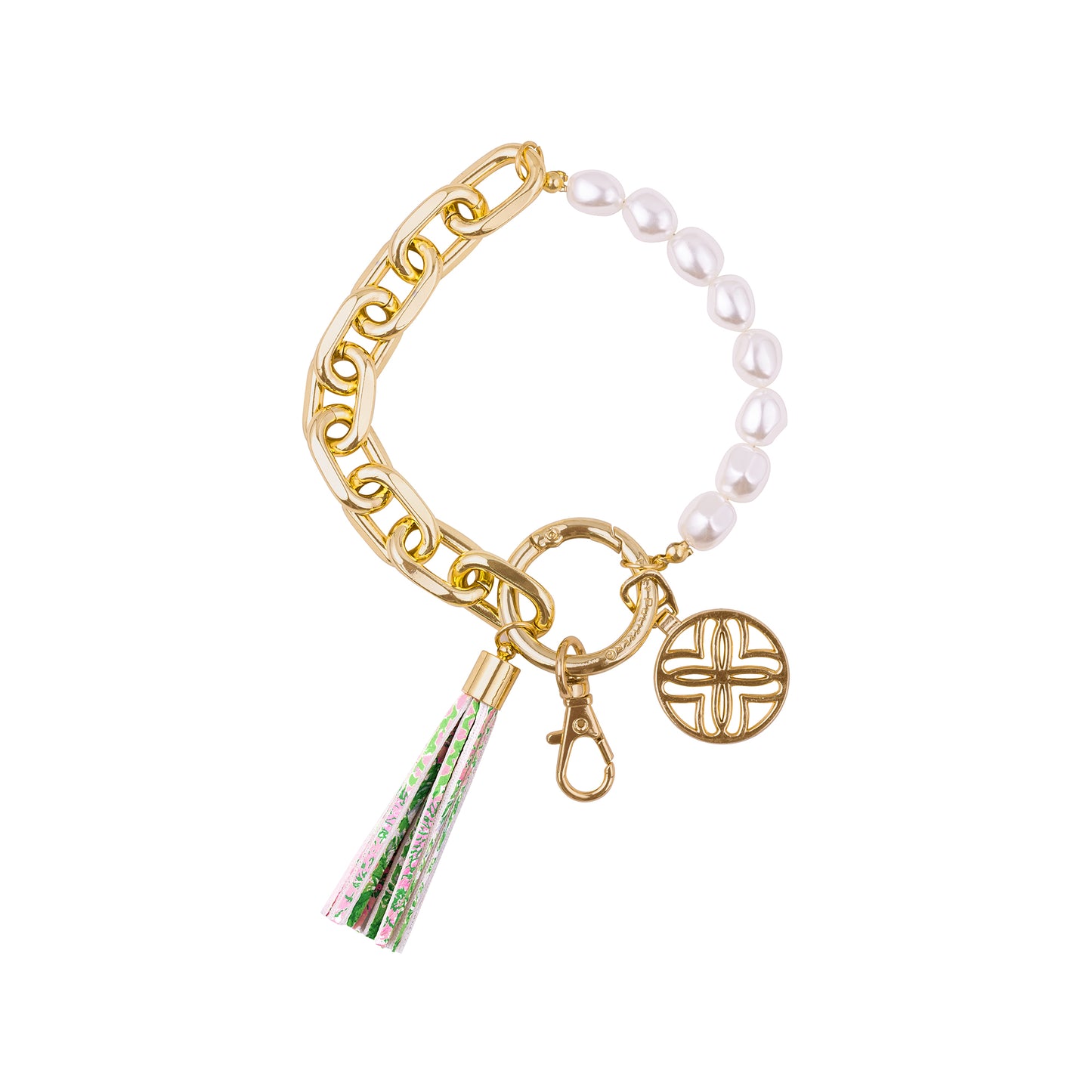 Lime Feeling Good Chain Keychain