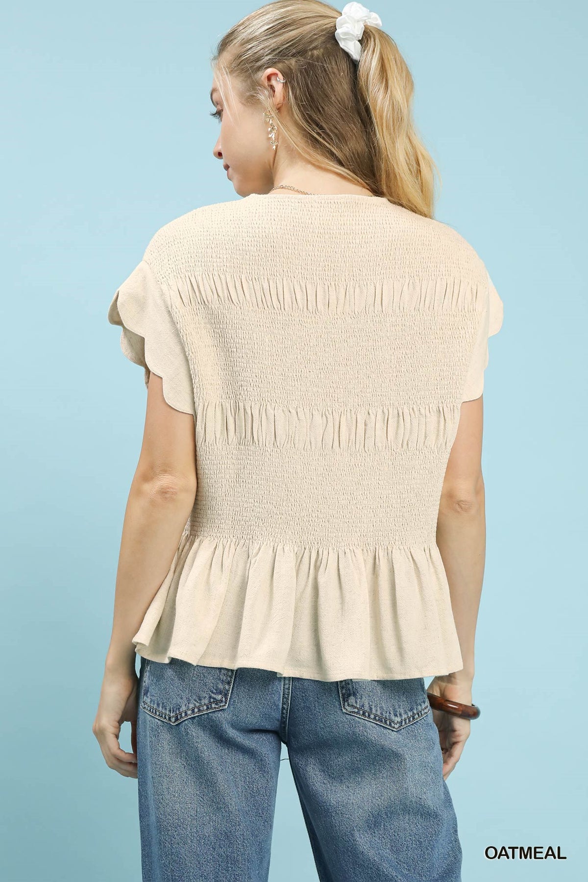 Travel Day Cream Top