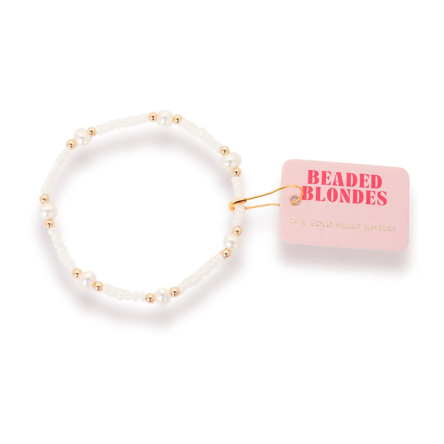 White Luster Bracelet