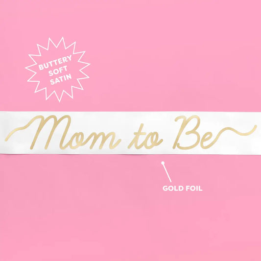 Mom to Be Sash