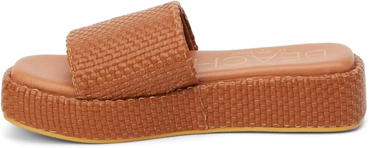 Maui Platform Sandal - Cognac - 8