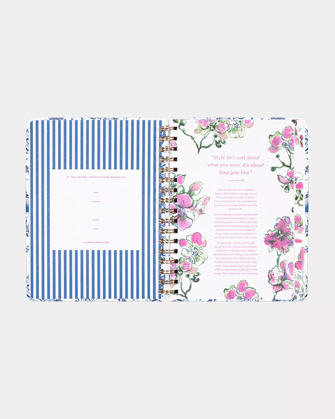 2025-2026 Monthly Agenda - Resort White