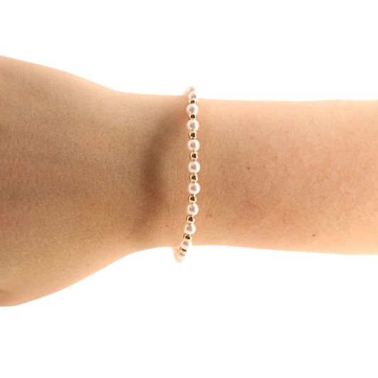 Luci Beaded Bracelet: Standard 6.75 inch
