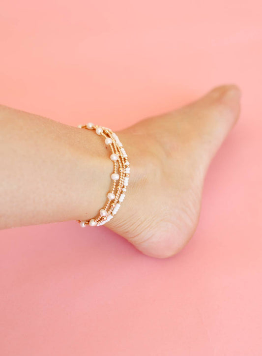 Lolo Anklet: Petite 8.5 inch