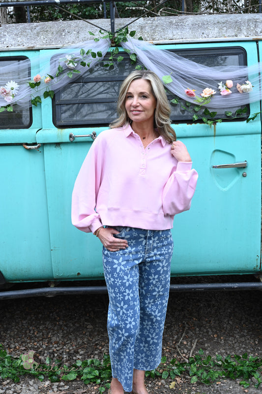 SS Pink Gigi Pullover