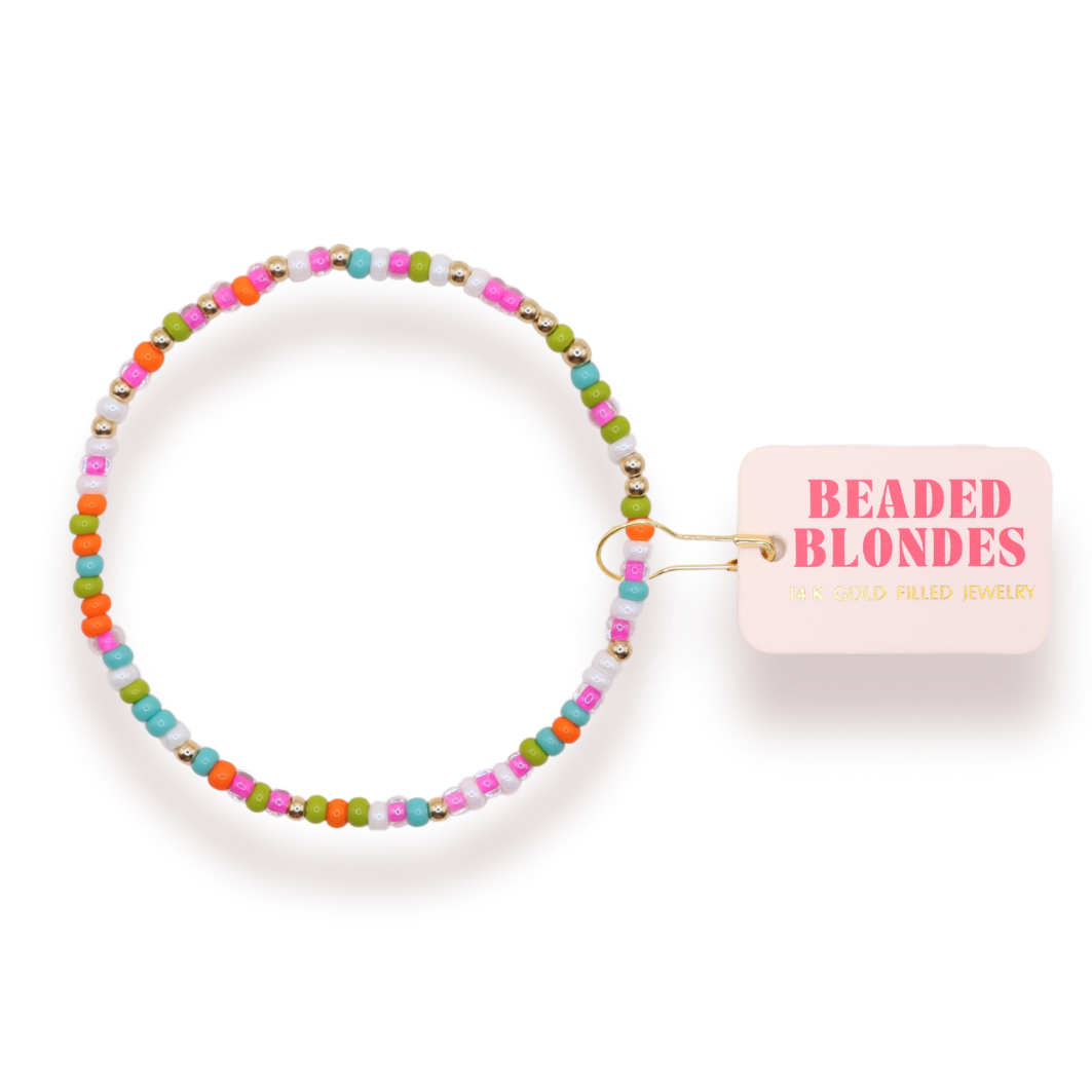 Groovy Sprinkle Anklet: Petite 8.5 inch