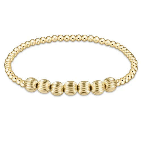 Dignity Beaded Bliss Gold 6mm Bracelet