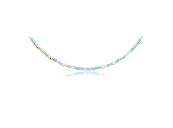 15" CHOKER HOPE UNWRITTEN - MAN, I TEAL LIKE A WOMAN