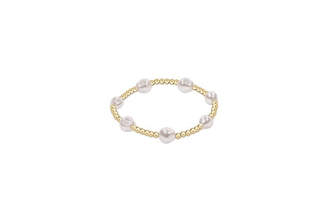 Admire Gold 3mm Bead Bracelet -