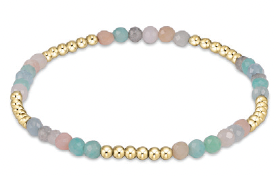 BLISSFUL PATTERN 2.5MM BEAD BRACELET - HOT MESS SS25