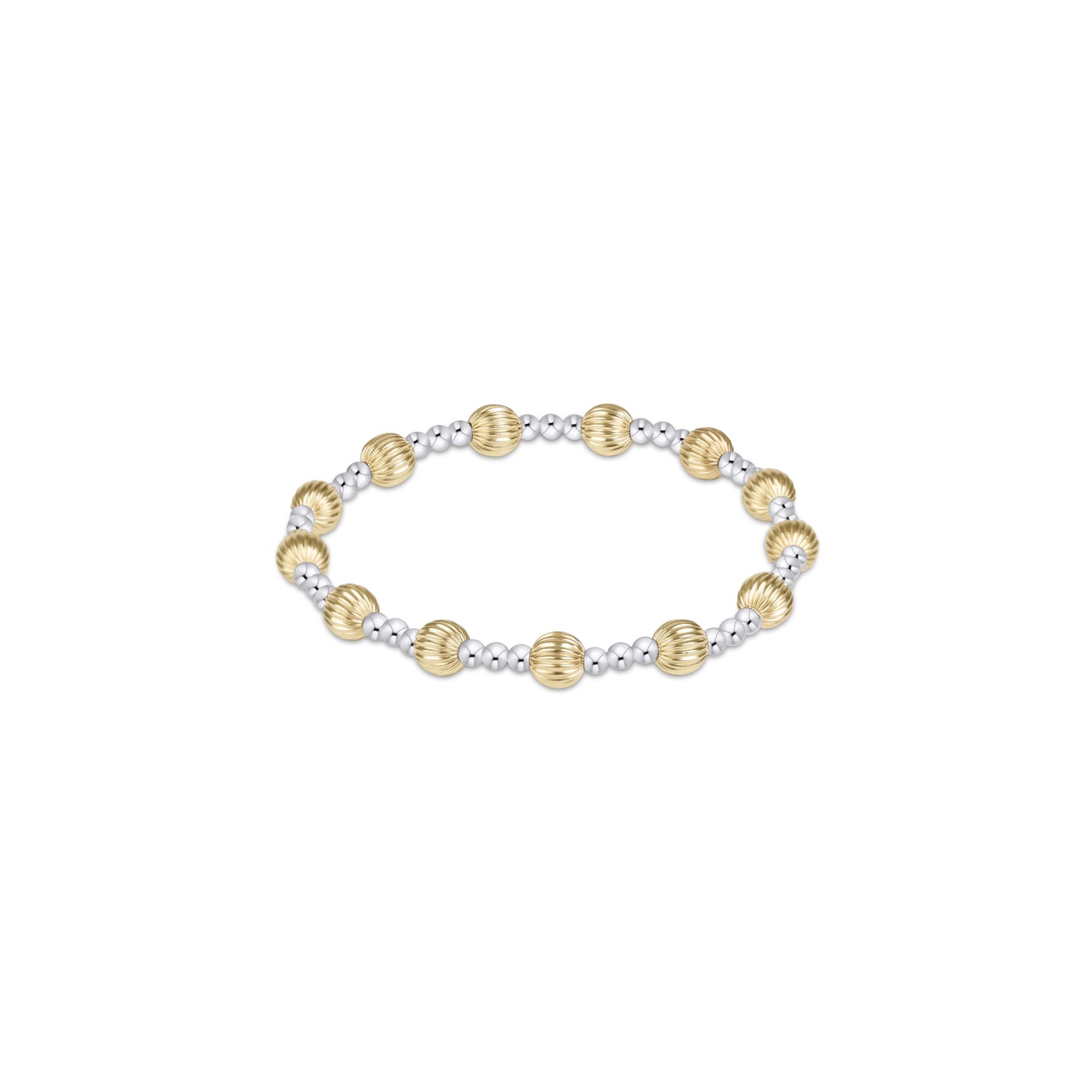 Dignity Sincerity Mixed Metal 6mm Bracelet