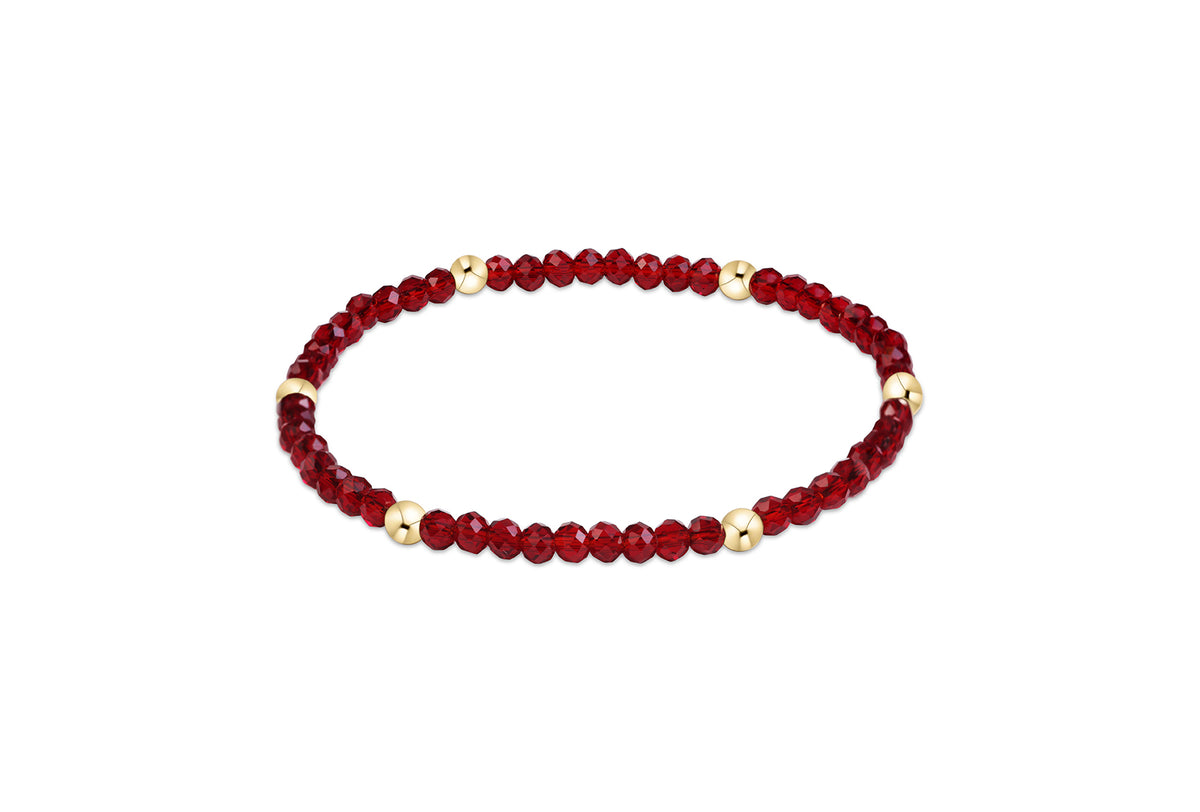 Gameday Flirty Presence Bracelet - Maroon