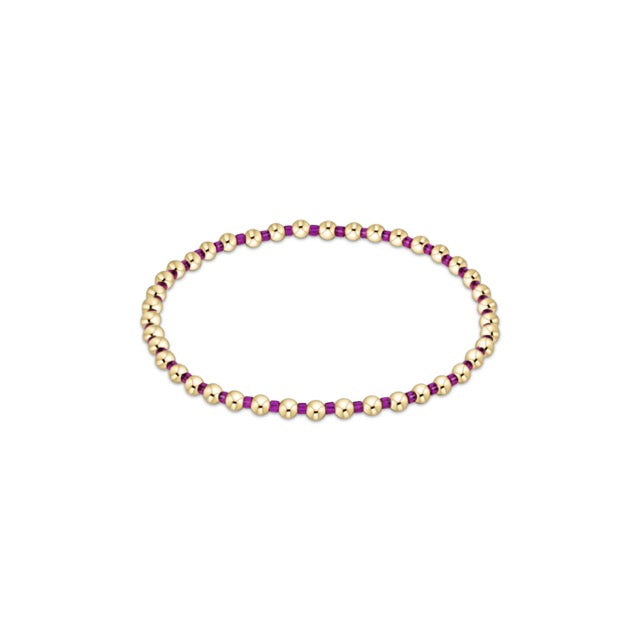 Hope Grateful Bracelet -
Fuchsia