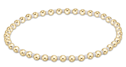 Hope Grateful Bracelet - White