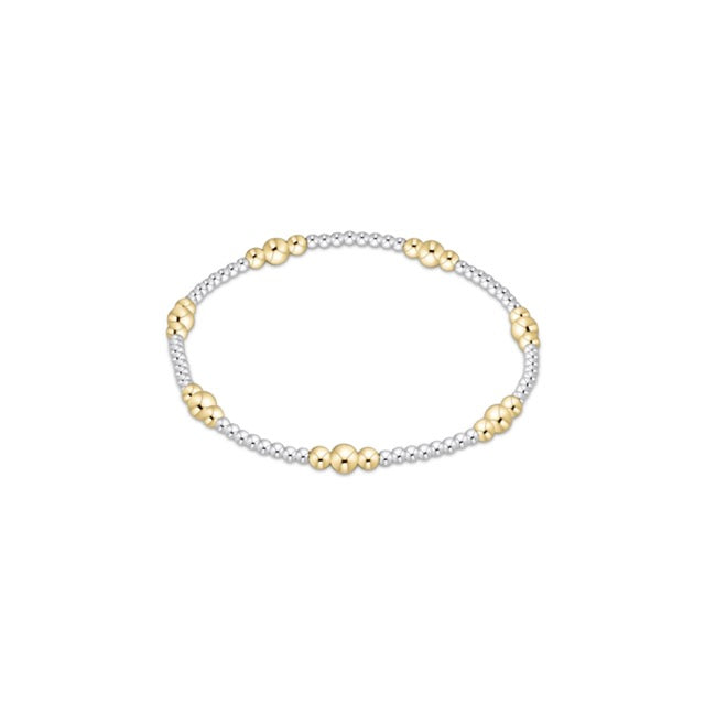 Purpose Gold 4mm Bead Bracelet - Mixed Metal