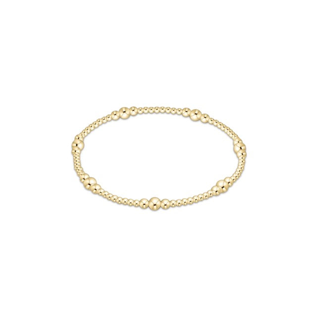 Purpose Gold 4mm Bead Bracelet