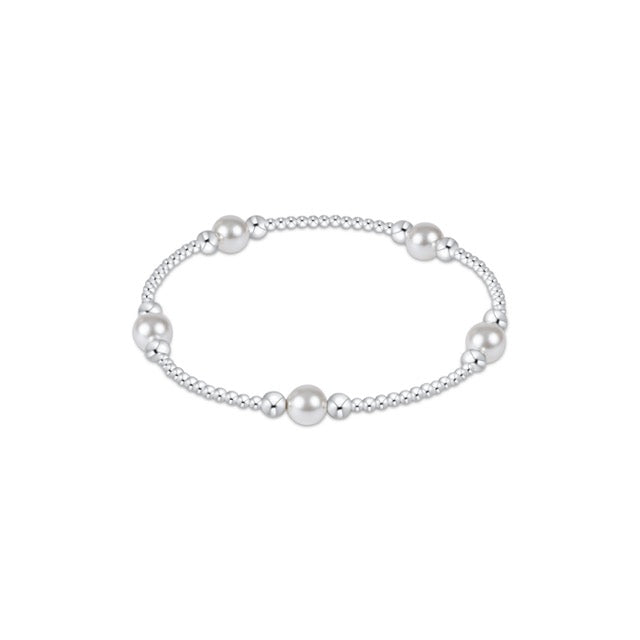 Purpose Pearl 6mm Bead Bracelet - Sterling