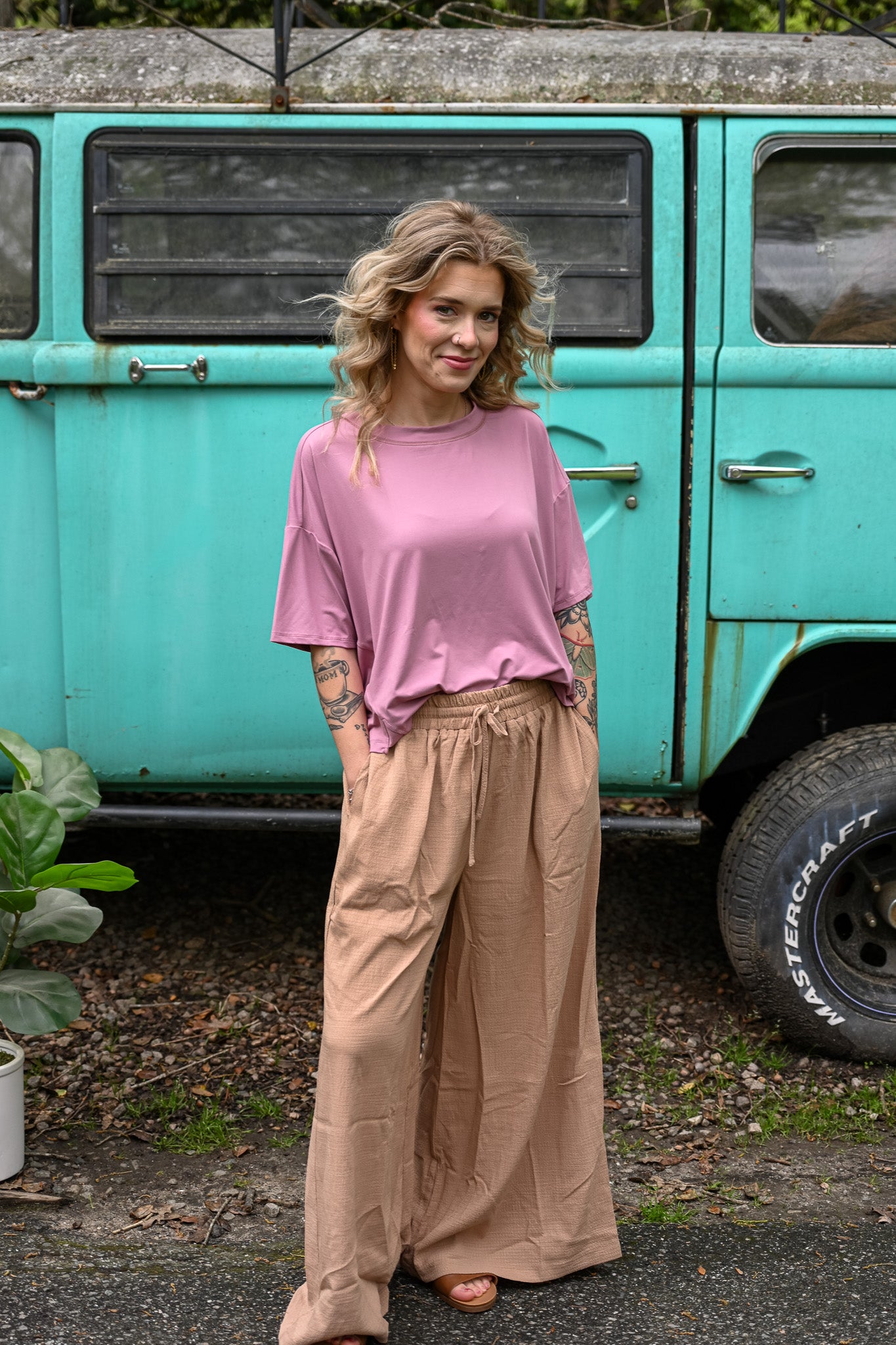 Rose Triple Berries Short Sleeve