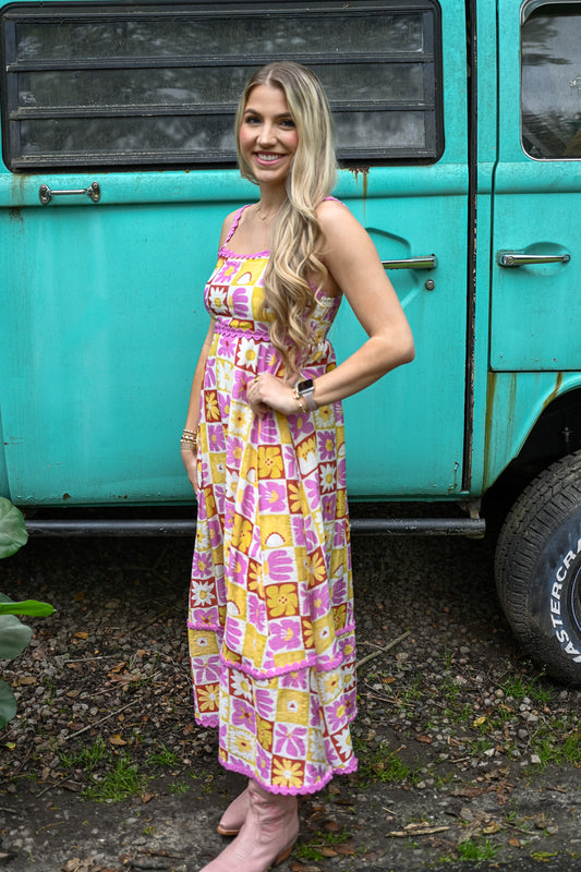 Annabelle Flower Midi