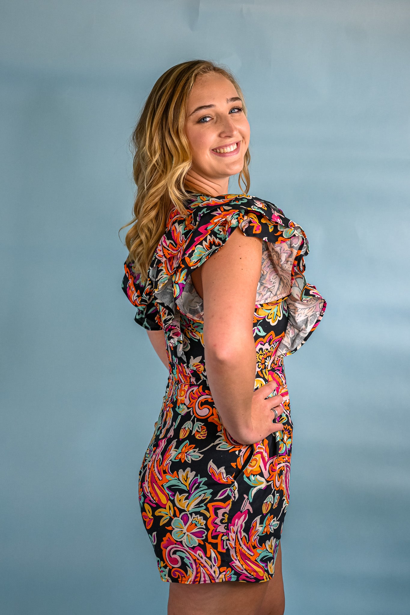 In The Villa Romper - Black -