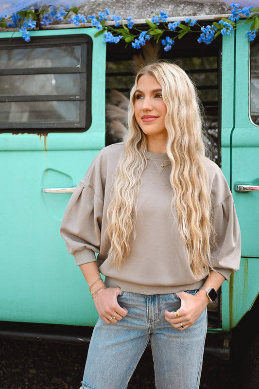 Oakleigh Quarter Sleeve Pullover