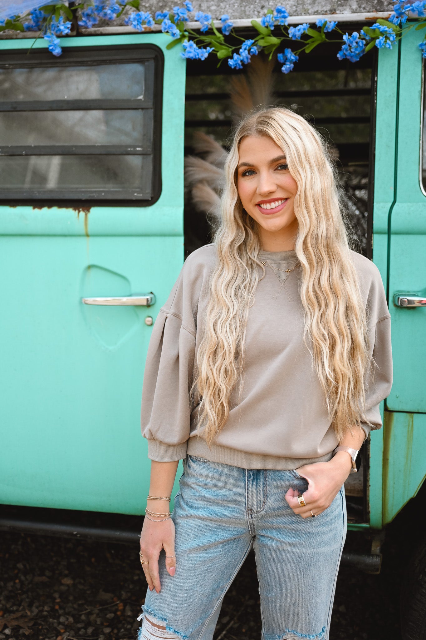Oakleigh Quarter Sleeve Pullover