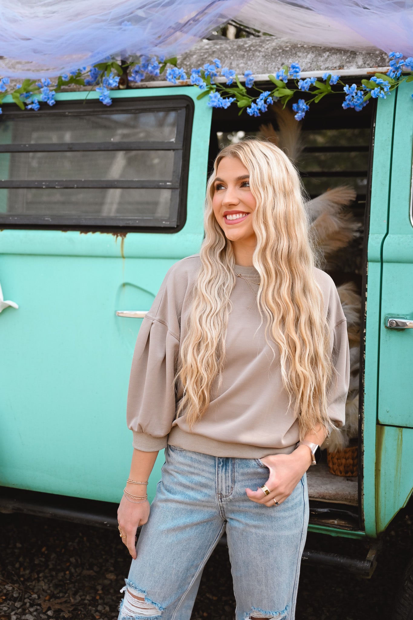 Oakleigh Quarter Sleeve Pullover