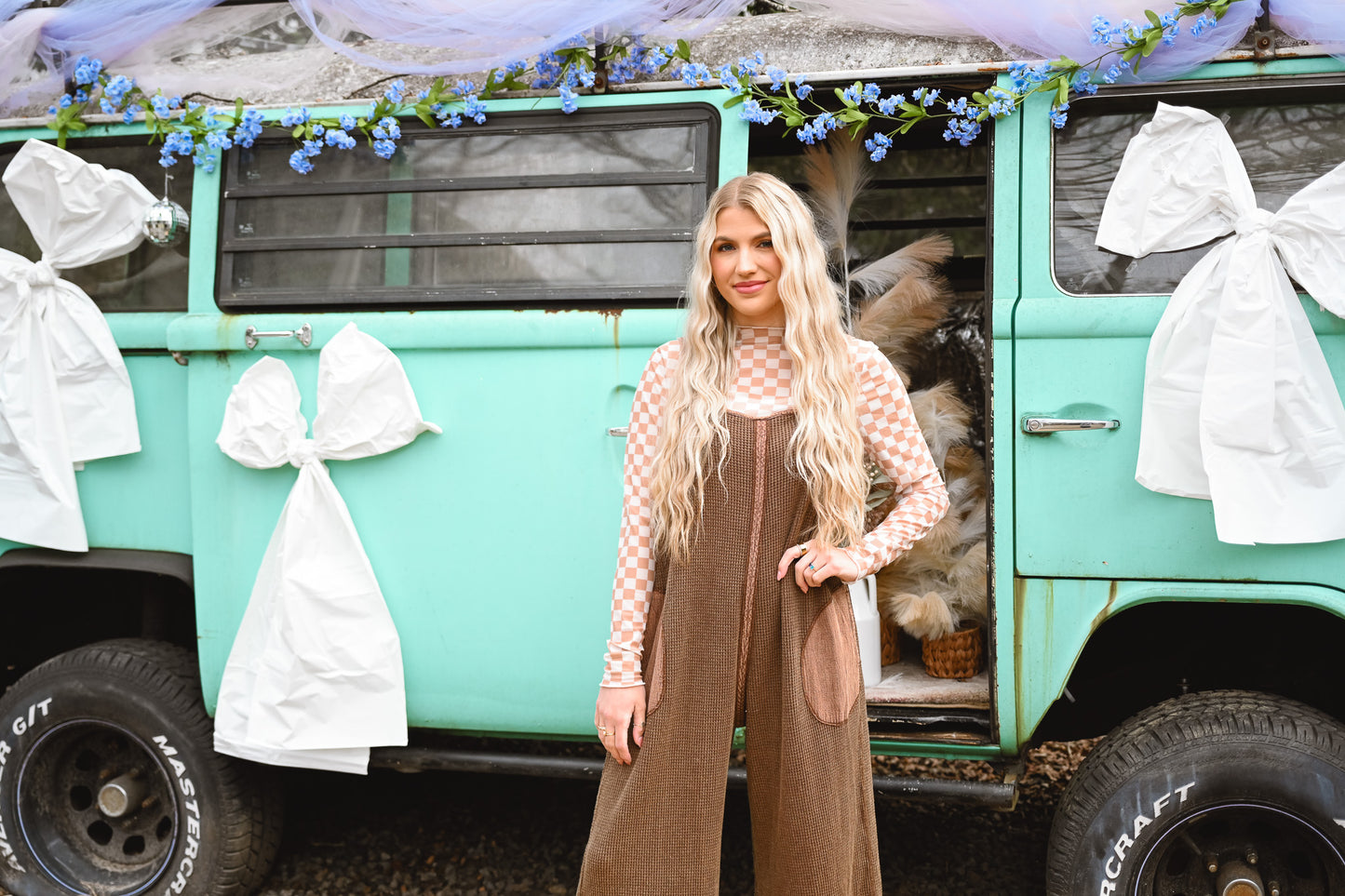 Heading North Waffle Knit Jumper -