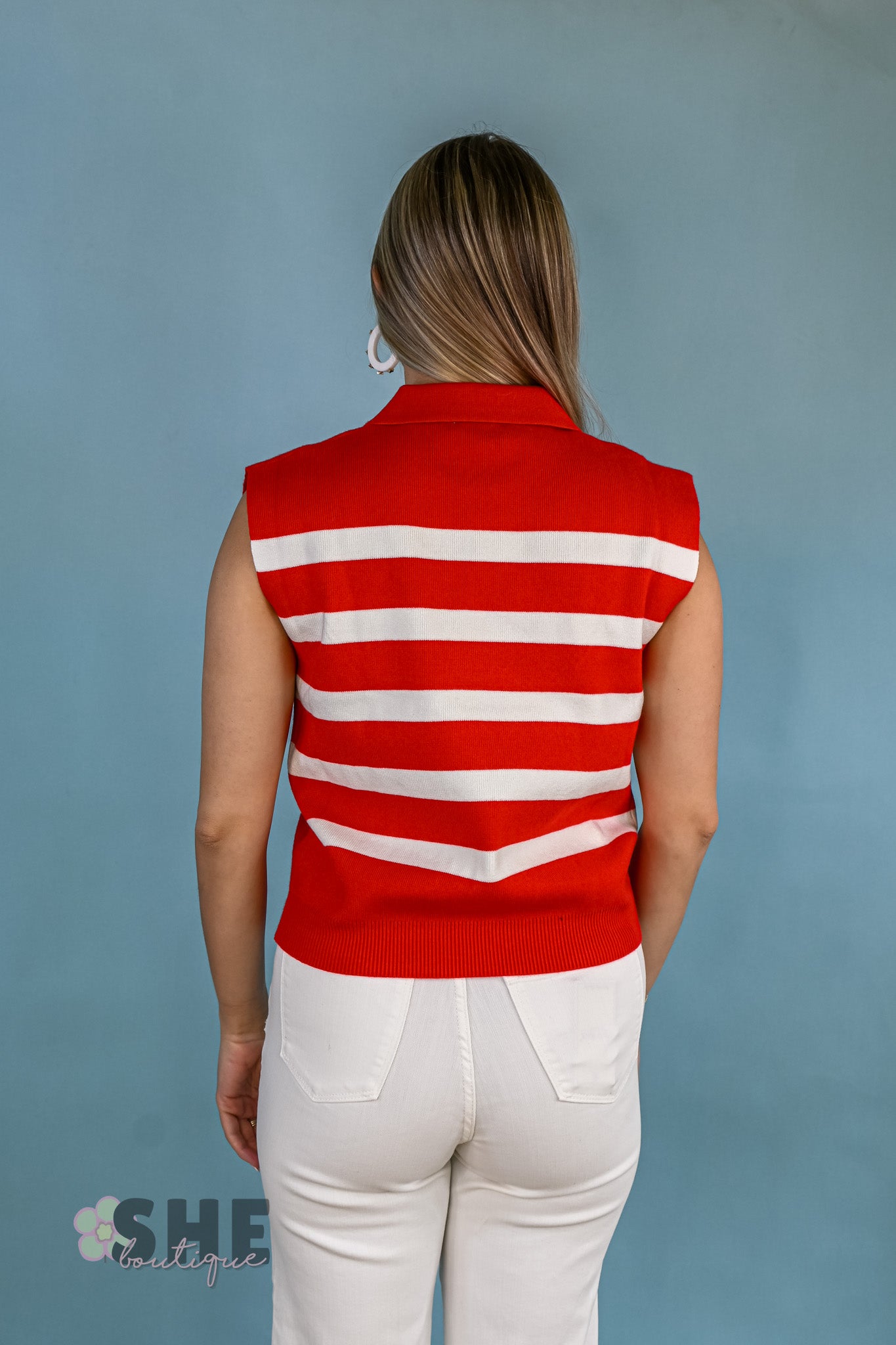 The Toppings Top - Ketchup Red -