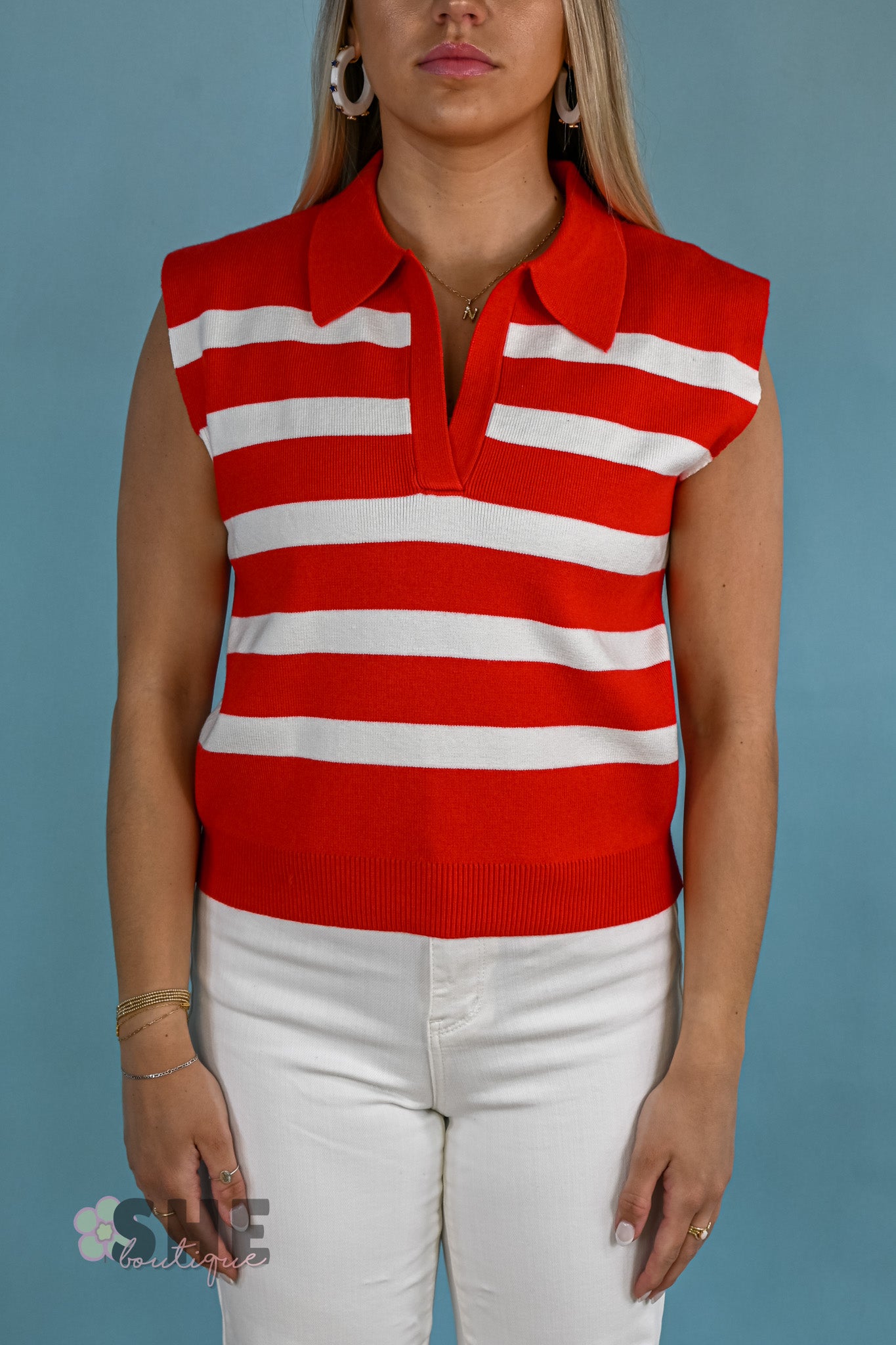 The Toppings Top - Ketchup Red -