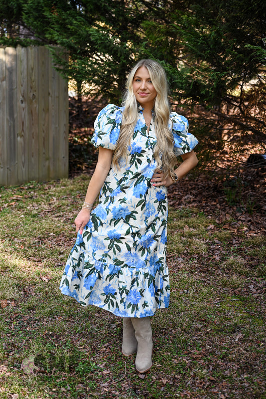 Donna Blooming Maxi Dress