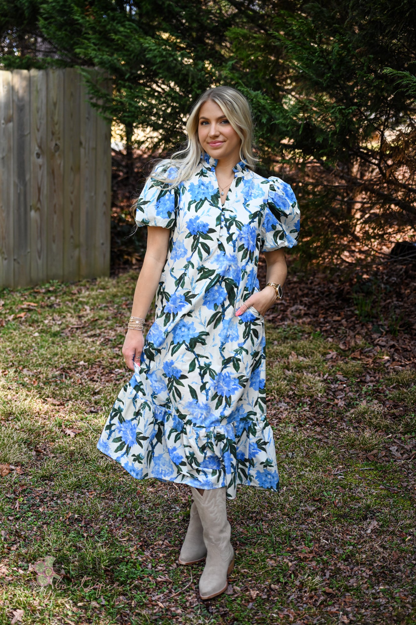 Donna Blooming Maxi Dress