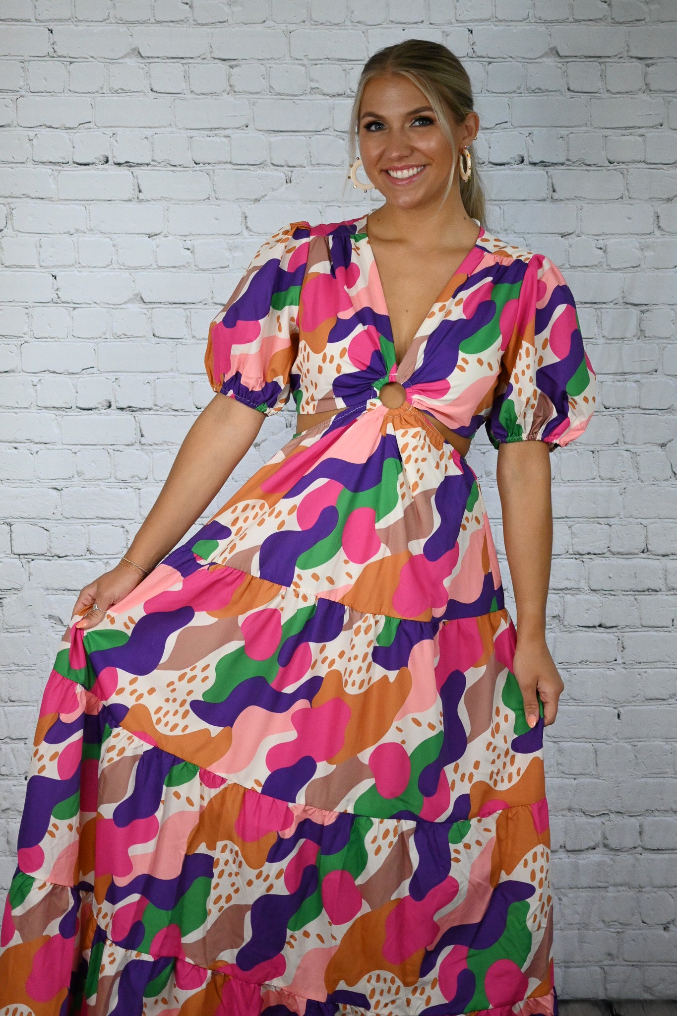 In The Art Gallery Cut Out Maxi -