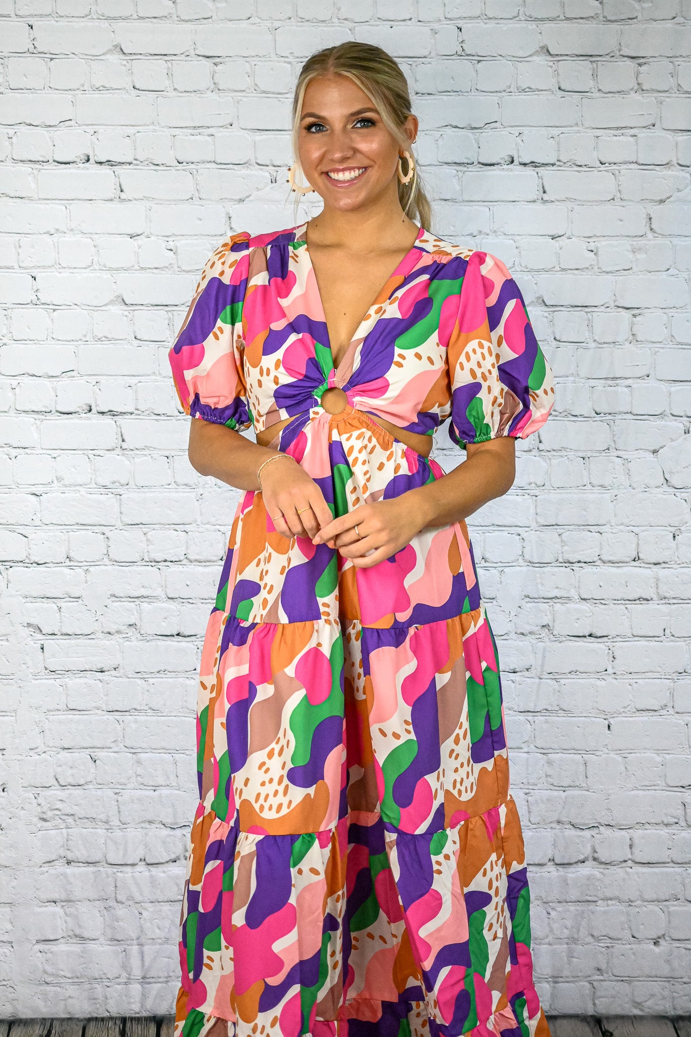 In The Art Gallery Cut Out Maxi -