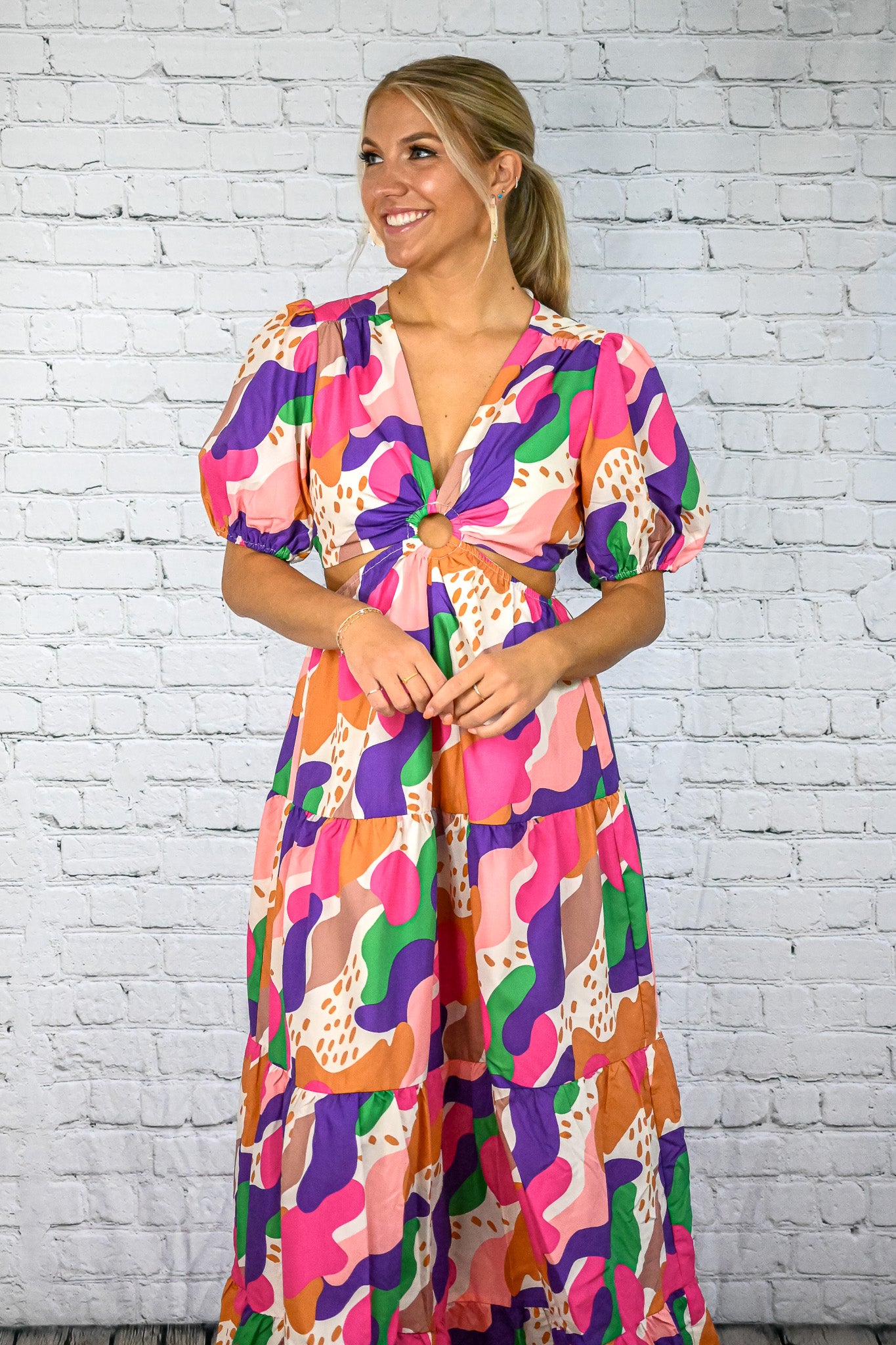 In The Art Gallery Cut Out Maxi -