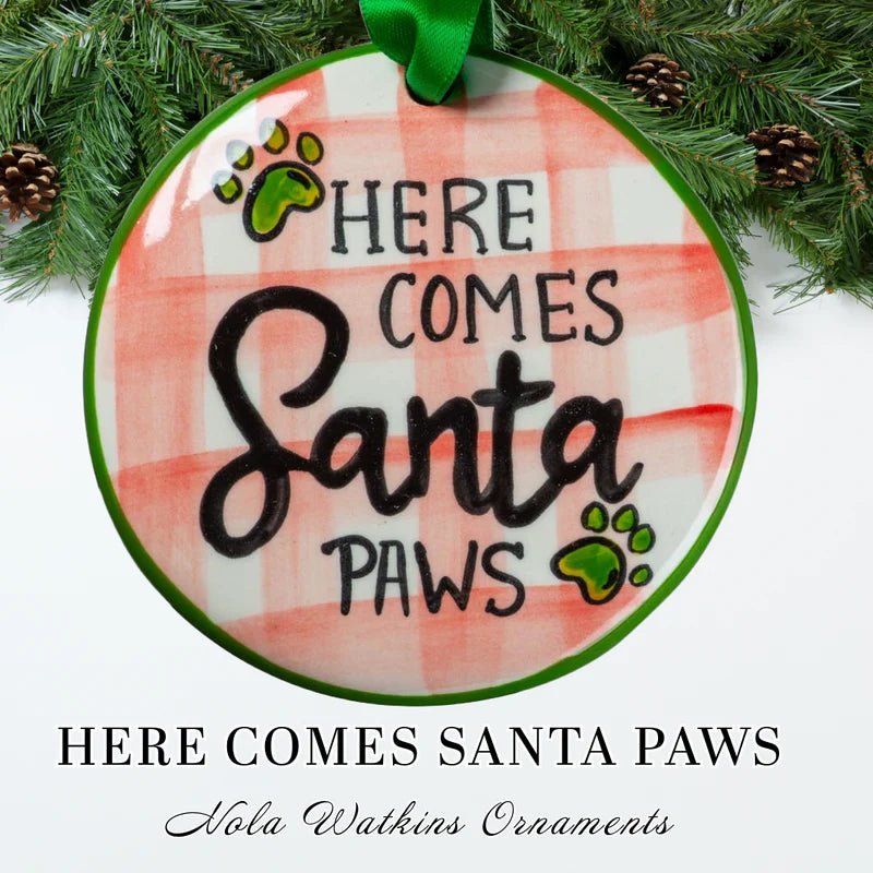 HERE COMES SANTA PAWS