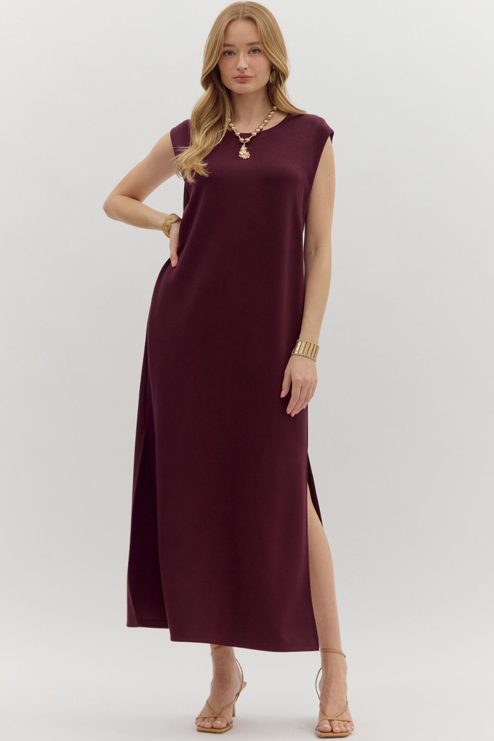 Wicked Wine Maxi Dress