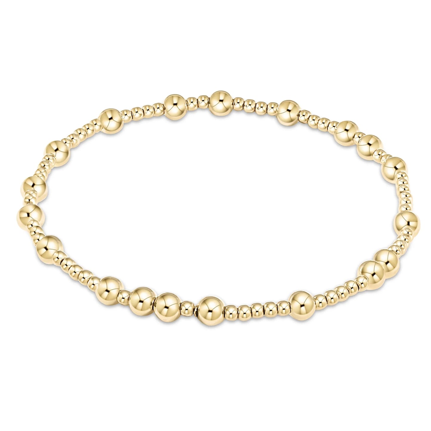 EXTENDS Hope Gold 4mm Bead Bracelet