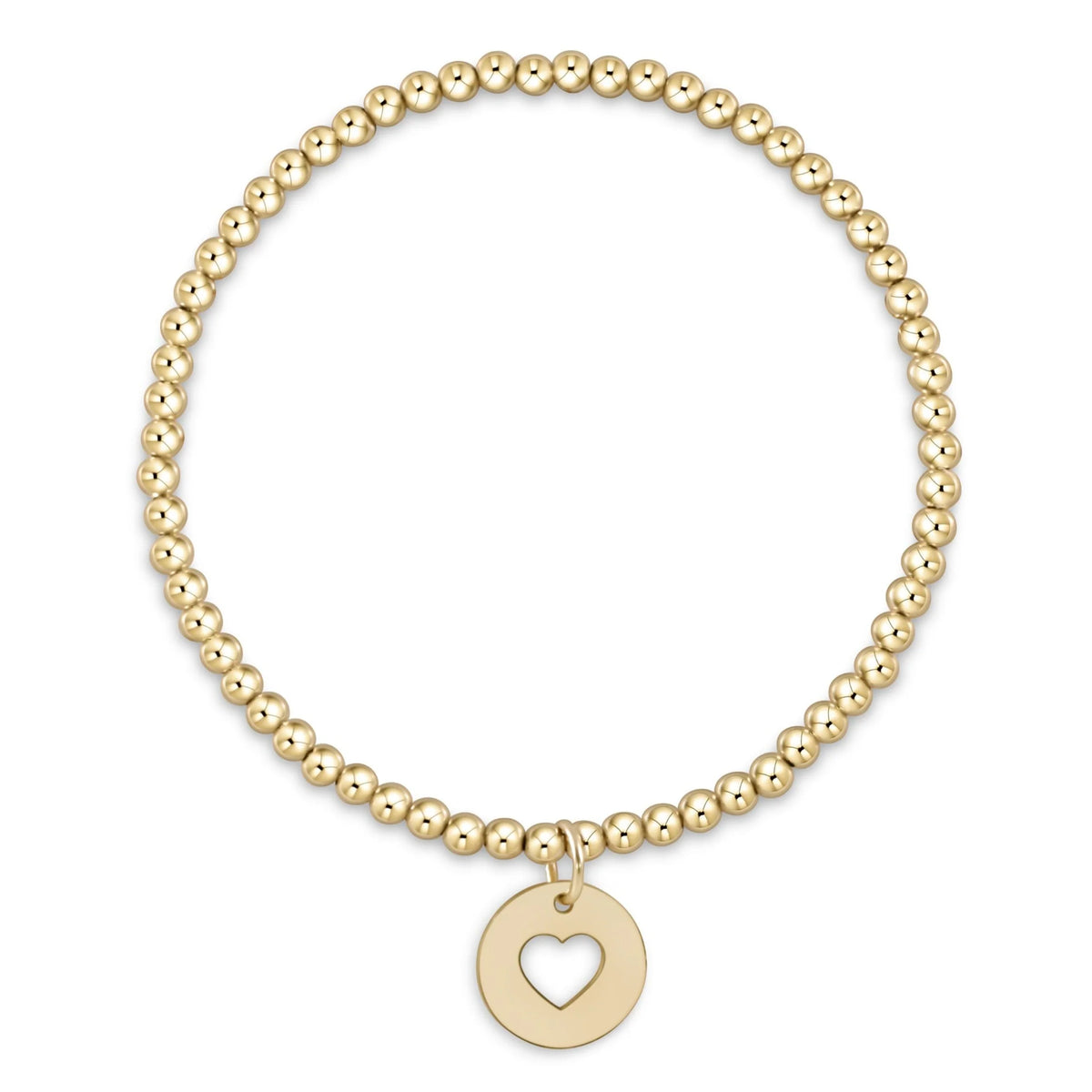 3mm Love Disco Gold
