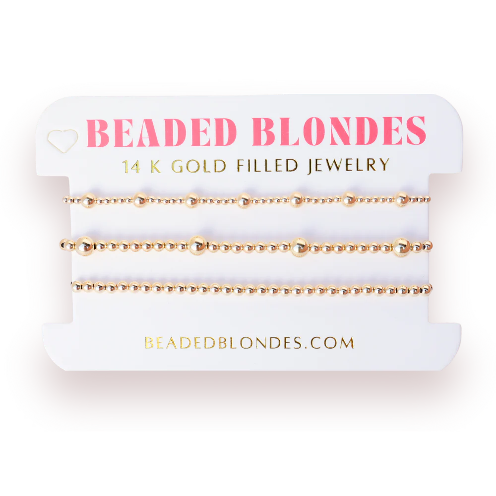 Olive June 3mm Stack of 3 Standard Size